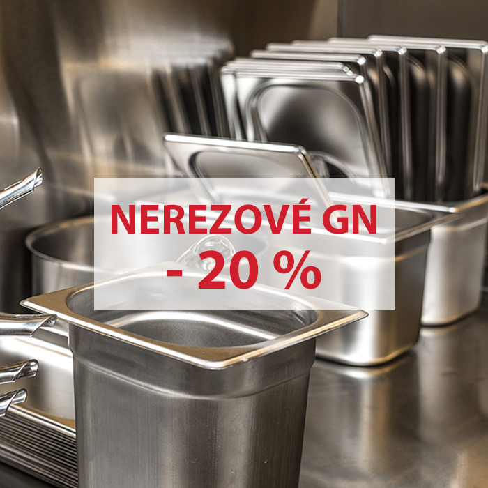 Sleva 20 % na nerezové gastronádoby SVING